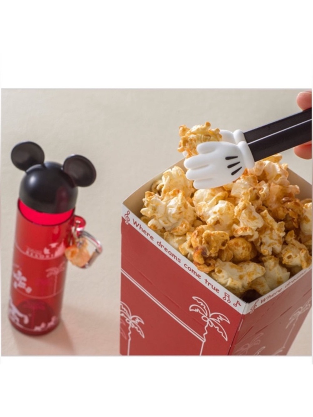 Tokyo Disney Resort Mickey Popcorn Tongs NIP